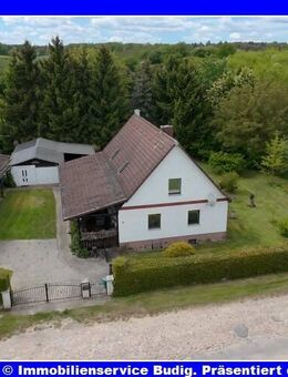 Leben in der Natur - Einfamilienhaus mit reichlich Nebengelass - Rossow