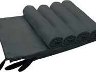 my home Handtücher Xavi, 4 Teile, ideal als Sporthandtuch, Reisehandtuch, Microfaser (Set, 4-St), als Serie und Set, sehr leicht, kompakt, schnelltrocknend, Mikrofaser