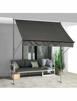 Klemmmarkise Markise Gartenmarkise Sonnenschutz 200 x 150 cm Set534 - Wuppertal