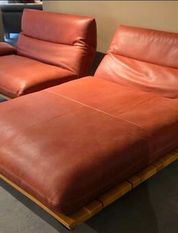 Koinor Ecksofa "Mary".Leder, ein edles Naturprodukt Bezug Chili - Darmstadt Nordstadt