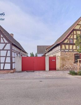 Zwei denkmalgeschützte Häuser mit Geschichte - voller Charme und Potenzial in Haßloch! - Haßloch