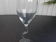 Glas Kristallglas Kelchglas mundgeblasen Designstiel Sekt Secco 3,- - Flensburg