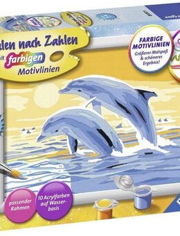 Ravensburger Malen nach Zahlen Freunde des Meeres, Made in Europe