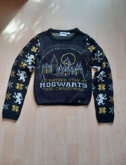 Harry Potter Weihnachtspullover // schwarz // Größe 152/158 // Preis 9€ - Rheda-Wiedenbrück