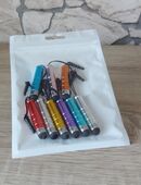 9 Mini Touch Pen / Eingabestift m. 3,5mm Stecker f. Smartphone, Tablet etc. in 56626
