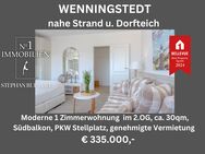 Wenningstedt: Nahe Strand u. Dorfteich- Modernes 1 Raumwunder mit Stellpatz - Sylt