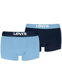 Levi's® Boxershorts LEVIS MEN PL SPW LOGO BOXER BRIEF ORG 2P (2er Pack) mit breitem Logobund