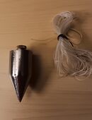 Senklot 105g mit Schnur 4m in 03099