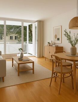 Kurzfristig beziehbar - Charmante 3-Zimmerwohnung mit Loggia und Tiefgaragenstellplatz - München