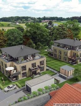 Fertigstellung Herbst 2025 - Hochwertige 3-Zi.-Wohnung in Greifenberg unweit vom Ammersee - Greifenberg