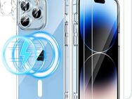 iPhone 14 Pro transparente TPU Schutzhülle 2 Displayschutz 2 Kameraschutz - Gütersloh