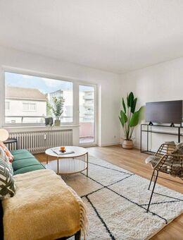 Sanierter Wohntraum am Waldrand: 3-Zimmer-Wohnung mit Balkon für Paare & Familien - Wiesbaden