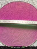 0126 ERCO magenta Farbfilter Scheibe rund Durchm. 205 x 3mm in 58509