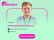 Abteilungsleitung für unsere Allgemeinstation (m/w/d) - Karlsruhe