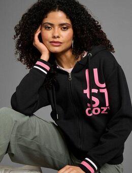 KangaROOS Kapuzensweatjacke mit Neon-Details