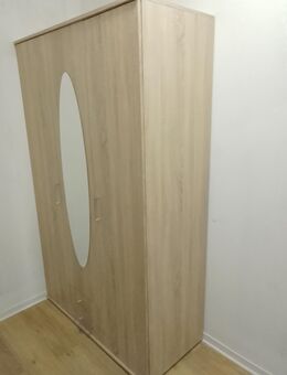 Kleiderschrank "Paul" 120cm breit mit Spiegel guter Zustand - Darmstadt