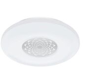 EGLO LED Deckenleuchte CAPASSO-C, Farbwechsel, Smart Home, mehrere Helligkeitsstufen, LED fest integriert, Kaltweiß, Neutralweiß, Tageslichtweiß, Warmweiß, EGLO CONNECT, Steuerung über APP + Fernbedienung, BLE, CCT, RGB