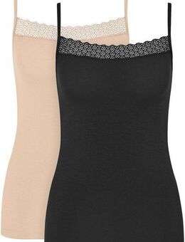 Triumph Trägertop Feel of Modal Spaghetti Top 2P sehr weich