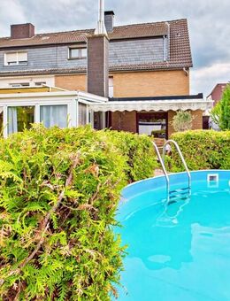 Reihenendhaus mit Garage, Garten, Pool und Wintergarten - Nähe Dattelner Meer! - Datteln