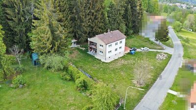 Sanierungsbedürftiges Einfamilienhaus mit traumhaftem Ausblick und großem Grundstück in ruhiger Lage Nähe Haidmühle