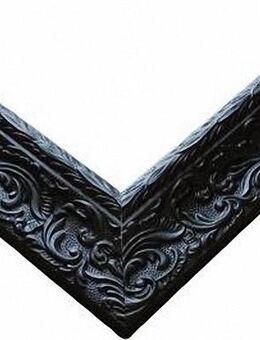 Leerrahmen Bilderrahmen-Holz-Barock-Sondermaße-alle Größen möglich 882 Schwarz-Matt - Holzminden