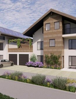 Modern, Energieeffizient, Maßgeschneidert. Neubau Etagenwohnung (WE 9) in Bahnhofsnähe! - Huglfing