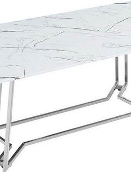 SalesFever Couchtisch, Tischplatte im Marmor-Design