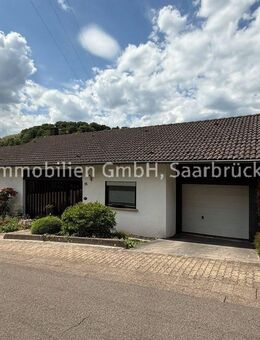 Traumhafte Aussicht am Stadtrand von Merzig - Bungalow - 6 Zi. - 189 m² Wfl. - 8Ar - Garten - Garage - Merzig