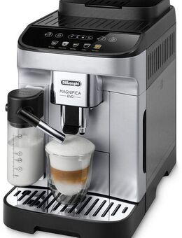 De'Longhi Kaffeevollautomat Magnifica Evo ECAM 290.61.SB, mit LatteCrema Milchsystem, Silber/Schwarz