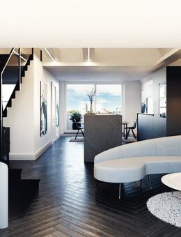 Traum-Maisonette mit Dachterrasse! + Erstbezug + Fußbodenhzg + 2 Bäder + Klima + EBK mit Kochinsel - Leipzig