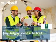 Teamleiter Einkauf (m/w/d) für den Bereich Straßen- und Tiefbau - Metzingen