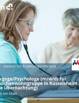 Sozialpädagoge/Psychologe (m/w/d) für unsere Mädchenwohngruppe in Rüsselsheim am Main (ohne Übernachtung) - Rüsselsheim