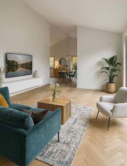 exklusive 4-Zimmer-Penthousewohnung mit umlaufender Terrasse, hohen Decken und zwei Tiefgaragenstellplätzen - Ettenheim