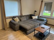 Neuwertig! Schönes Ecksofa grau Schlafsofa 294 cm x 173 cm Bettkasten TOP Zustand! - Sundern (Sauerland) Zentrum