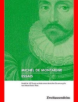 Michel de Montaigne - Essais - Köln