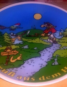 Wandteller von Harz genaues Jahr ?(1989-1992) - Zerbst (Anhalt) Zentrum