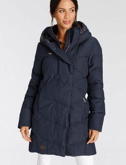 Ragwear Steppjacke PAVLINNA O stylischer, gesteppter Winterparka mit Kapuze