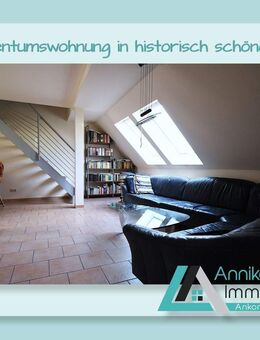 Uckermark - Kleine Eigentumswohnung in historisch schönem Objekt - Templin