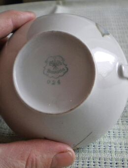 Porzellan-Zuckerdose mit Deckel,Bavaria,Alt,ca. 50er Jahre oder älter - Linnich