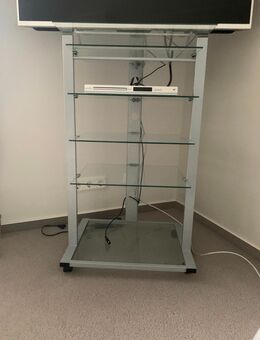 HiFi-Turm Glas/Metall - Wiesbaden Frauenstein