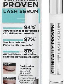 L'ORÉAL PARIS Wimpernserum Clinically Proven Lash Serum, mit Hyaloronsäure