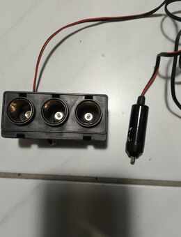12V Zigarettenanzünderkabel-Verteiler x3 mit kurzen und langen Kabel - Rosenheim