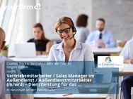 Vertriebsmitarbeiter / Sales Manager im Außendienst / Außendienstmitarbeiter (m/w/d) – Dienstleistung für das Metallhandwerk Großraum Landau in der Pfalz, Pirmasens, Neustadt an der Weinstraße - Neustadt (Weinstraße)