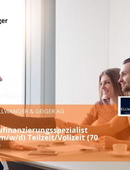 Senior Baufinanzierungsspezialist B2B/B2C (m/w/d) Teilzeit/Vollzeit (70 % - 100 %) - Stuttgart