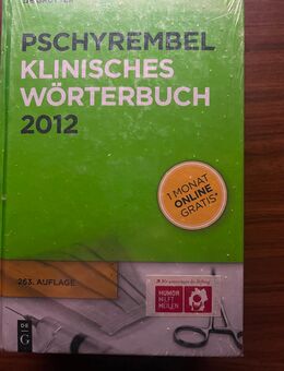 Pschyrembel Klinisches Wörterbuch NEU OVP - Sprockhövel