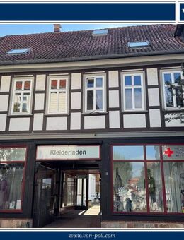 Denkmalschutzobjekt - Historisches Wohn- und Geschäftshaus mit vielfältigen Möglichkeiten - Osterode (Harz)