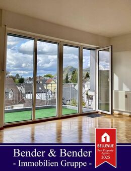 Moderne, renovierte 3 Zimmerwohnung mit Balkon und Panoramablick in zentraler Lage von Bad Honnef! - Bad Honnef