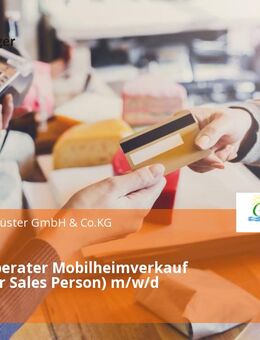 Verkaufsberater Mobilheimverkauf (Counselor Sales Person) m/w/d - Güster