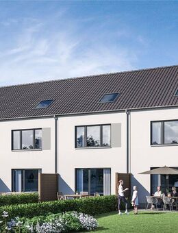 Ruhig wohnen, gut angebunden: Neubau-Mietshaus mit Garten und 110 m² Wohnfläche - Kamp-Lintfort