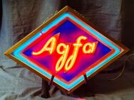 Antike Agfa Neon Leuchtreklame Neonreklame Reklameschild - Köln